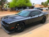 2009-2010 Dodge Challenger RT Style  Side Stripe Complete Graphic Kit "Left & Right Sides"
