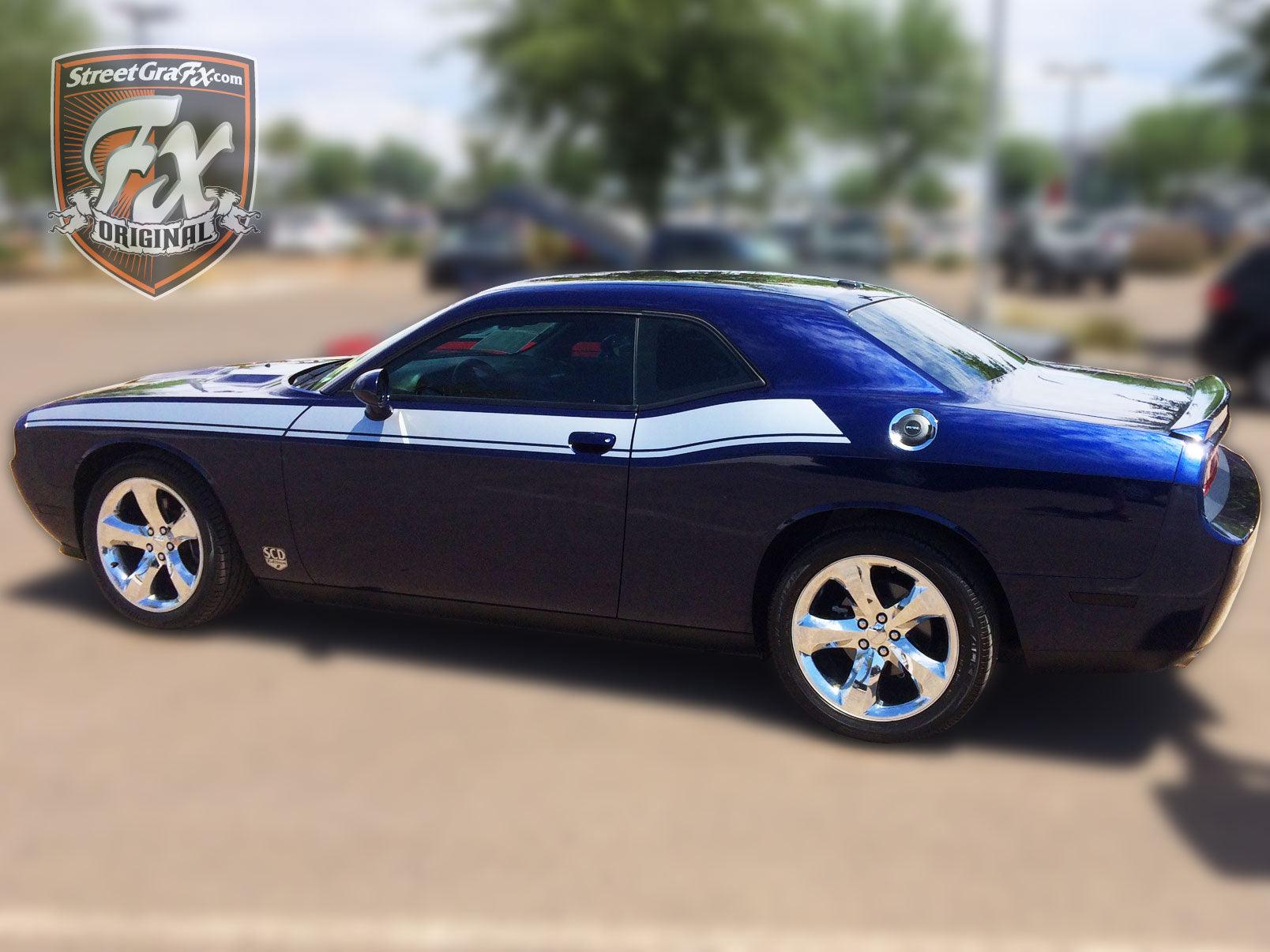 Challenger Rt Graphics Dodge Challenger Stripes, Racing Stripes, R/T Graphics – streetgrafx