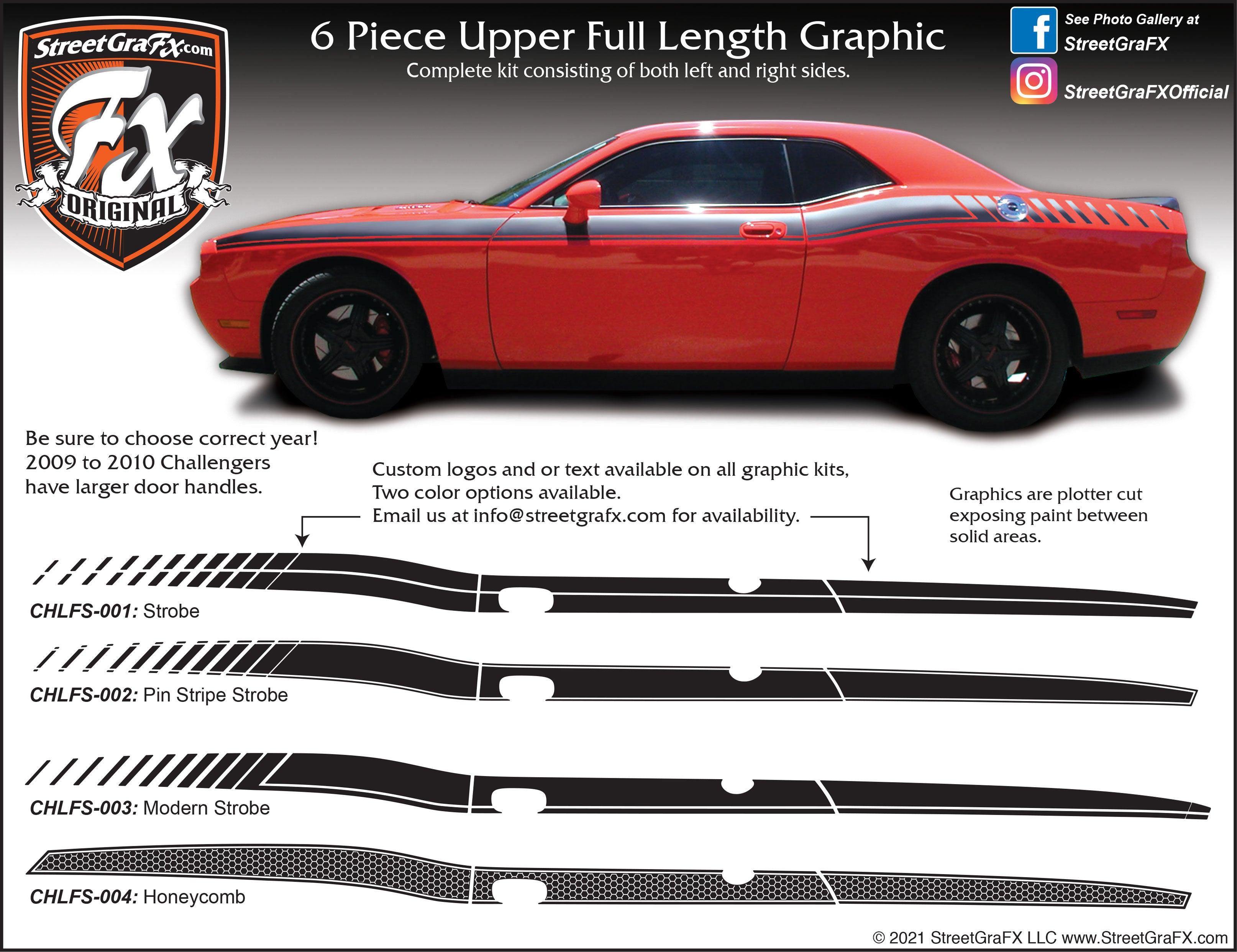 2010 Dodge Charger Stripe Packages