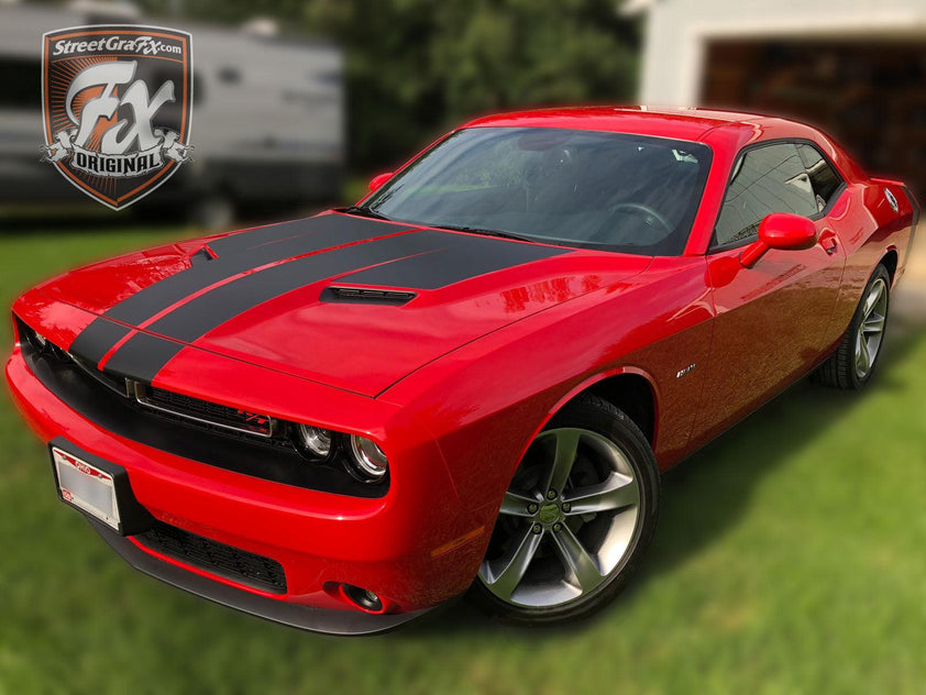 2015–2021 Dodge Challenger T Hood Stripe Kit – streetgrafx
