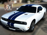 2009 - 2014 Dodge Challenger Rally Stripe Complete Graphic Kit