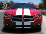 2011-2014 Dodge Charger Rally Stripe Complete Graphic Kit