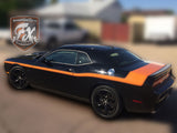 2009 - 2021 Dodge Challenger Mopower Stripe Complete Graphic Kit "Left & Right Sides"